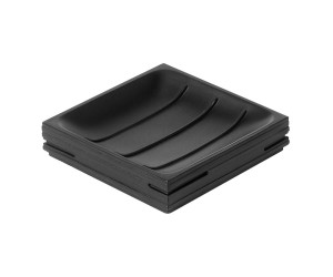 Gedy QU1114 QUADROTTO mydelniczka do postawienia, czarny