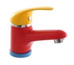 SAPHO KD02 KID bateria umywalkowa, kolory/chrom