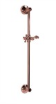 SAPHO SAL0037 ANTEA drążek prysznicowy, uchwyt obrotowy, okrągły, 670mm, różowe złoto