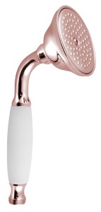 SAPHO DOC107 EPOCA słuchawka prysznicowa, 220mm, mosiądz/różowe złoto