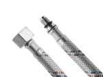 AQUALINE 44440 Wąż przyłączeniowy nierdzewny M10x1/2", 40cm