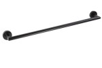 SAPHO XR404B X-ROUND BLACK wieszak na ręczniki 600mm, czarny mat