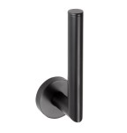 SAPHO XR701B X-ROUND BLACK rezerwowy wieszak na papier toaletowy, czarny mat