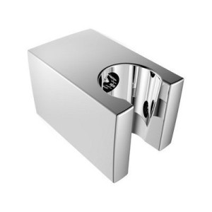 AQUALINE SK050 Stały uchwyt prysznicowy, kwadratowy, 57mm, ABS/chrom
