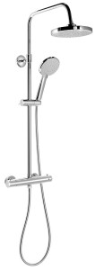 AQUALINE SL533 LIGA zestaw prysznicowy z baterią termostatyczną, chrom
