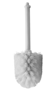 AQUALINE Szczotka toaletowa, Ø 75mm, biały ND04067-2