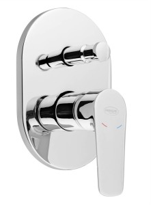 AQUALINE LT742 LOTTA bateria prysznicowa podtynkowa, 2 wyjścia, chrom