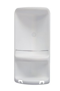 Gedy 7080 CAESAR półka narożna podwójna, 226x473x160 mm, ABS/biała