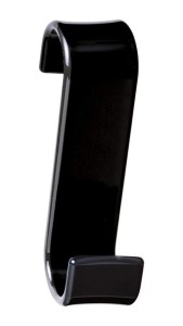 Gedy 202514 Haczyk na grzejnik, termoplast, czarny