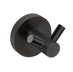 SAPHO XR202B X-ROUND BLACK haczyk podwójny, czarny mat