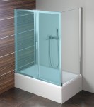 POLYSAN MD3116 DEEP ścianka boczna 750x1650mm, szkło czyste