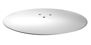 BRUCKNER Rozeta syfonu, 82mm, ABS/nierdzewna 162.541.3