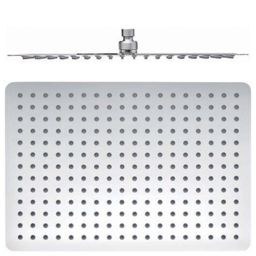 SLIM deszczownia, 400x300mm, stal nierdzewna polerowana