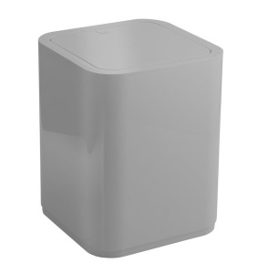 Gedy 630908 SEVENTY Składany kosz na śmieci, tworzywo ABS, szary