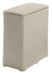 Gedy 203803 AMBROGIO kosz na bieliznę 50x55x28 cm, beżowy
