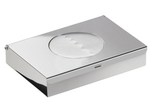 Gedy 2330 Zasobnik na torebki papierowe 134x26x90 mm, stal nierdzewna polerowana