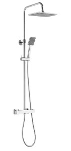 AQUALINE SL440 TALIA zestaw prysznicowy z baterią termostatyczną, chrom