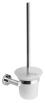 SAPHO XR323 X-ROUND wisząca szczotka do WC, szkło mleczne, chrom