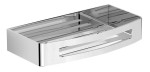 Gedy 2417 SMART półka do kabiny prysznicowej, 300x45x128mm, stal nierdzewna polerowana