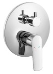 BRUCKNER SCHMITZ bateria prysznicowa podtynkowa, 2-funkcyjna, części górne, chrom 863.042.1