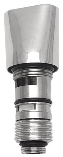 Przełącznik z pilotem do baterii ściennej, chrom