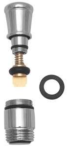 BRUCKNER Przełącznik z pilotem do baterii wanowej, chrom 424.010.2