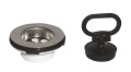 Sitko spustowe zlewozmywakowe 6/4", korek z uchem