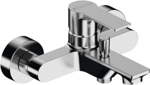 SAPHO XA10 PAX bateria wannowa ścienna, chrom