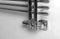 TWIN COMBI zestaw przyłączeniowy zespolony termostatyczny, lewy, chrom