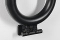 TWIN BLACK zestaw przyłączeniowy zespolony, rozstaw 50 mm, czarny mat