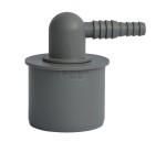 BRUCKNER HT korek z wypustem na wąż 10-13mm, kątowy, DN50 168.459.0
