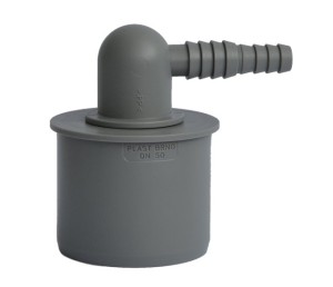 BRUCKNER HT korek z wypustem na wąż 10-13mm, kątowy, DN50 168.459.0