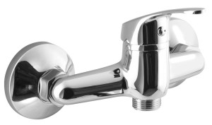 AQUALINE 52129 AQUALINE 35 bateria kuchenna ścienna 3/4", bez wylewki, chrom