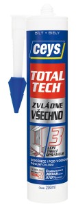CEYS 42507216 TOTAL TECH EXPRESS, klej i kit, 290 ml, biały