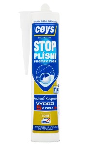 CEYS 42505546 STOP PLEŚNI, sillikon sanitarny, 280 ml, transparent