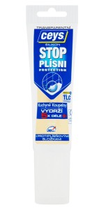 CEYS 42505573 STOP PLEŚNI, silikon sanitarny, 125 ml, transparent