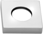 SAPHO RS6032 Rozeta maskująca kwadratowa 60/32mm, wysokość 13 mm, chrom