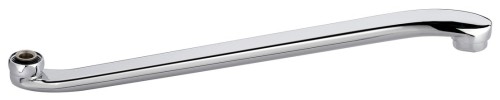 Wylewka, 320mm, płaska, chrom