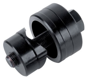 WOLFCRAFT 3754000 Wycinak otworów pod baterię w zlewozmywaku stalowym, 35mm