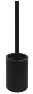 SAPHO XR306B X-ROUND BLACK szczotka WC stojąca, czarny mat