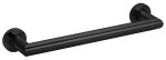 SAPHO XR400B X-ROUND BLACK wieszak na ręczniki 300mm, czarny mat