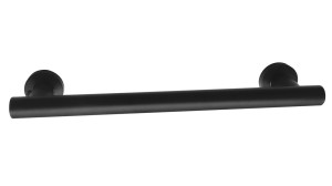 SAPHO XH500B X-ROUND BLACK poręcz 400mm, czarny mat