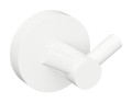 X-ROUND WHITE haczyk podwójny, biały mat