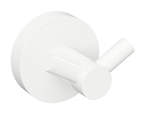 SAPHO XR202W X-ROUND WHITE haczyk podwójny, biały mat