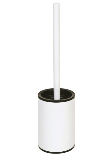 X-ROUND WHITE szczotka WC stojąca, biała mat