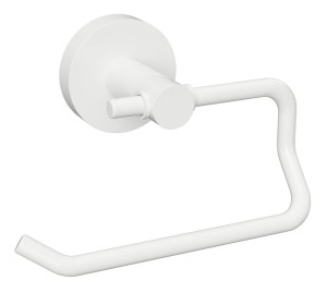 SAPHO XR704W X-ROUND WHITE wieszak na papier toaletowy, biały mat