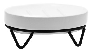 Ridder 2163301 MILA mydelniczka, czarny/ceramika