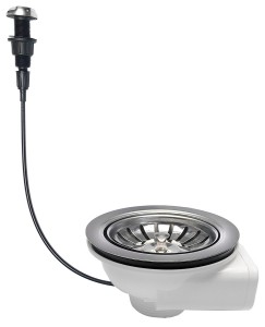 BRUCKNER Odpływ zlewozmywakowy automatyczny 6/4", stal nierdzewna 155.122.0