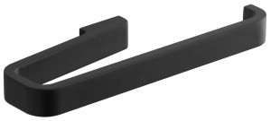 Gedy A87014 SAMOA wieszak na ręczniki otwarty, czarny mat