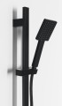 Zestaw prysznicowy, przesuwny uchwyt 700mm, czarny mat